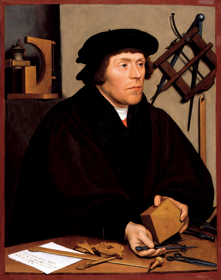   小汉斯·荷尔拜因 Hans Holbein the Younger——尼古拉斯·克拉泽的画像